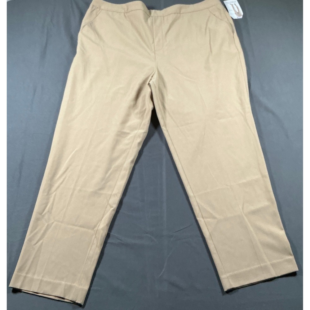 Time and Tru Tapered Regular Pull On Pants Tan Khaki XXXL 22 NWT